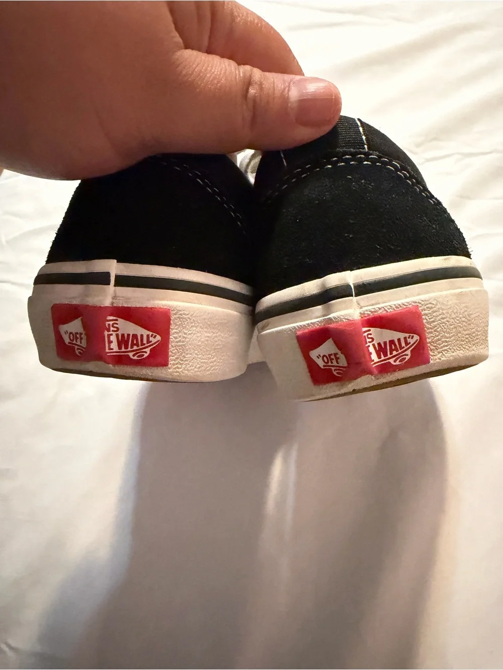 Vans Black and White Classic Kids Skate Sneakers